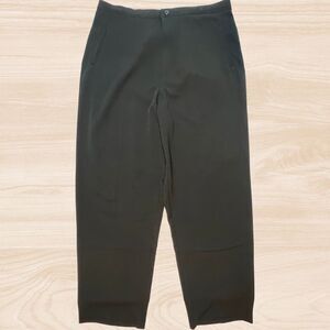 Briggs Pants Womens 16 Black Ankle Slacks Professional Occupational Trousers